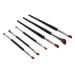 Zetiling 6Pcs Brush Nose Shadow Brush Kit | Skin-Friendly Fiber Bristles for Perfect Makeup | Double End Design | Soft Touch & Lightweight - Buy Online on GoSupps.com