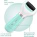 Brookstone Electric Foot Callus Remover with Diamond Micro-Mineral Roller Head for Dry Feet & Cracked Heels | Pedicure Tools for At-Home Foot Repair - Seafoam - Buy Online on GoSupps.com