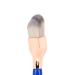 Bdellium Tools Professional Makeup Brush - Golden Triangle 951 Small Slanted Double Dome Blender | Vegan Soft Synthetic Fibers for Blending - Blue (1pc - Buy Online on GoSupps.com