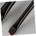 Baluue 12 Sets Eyeliner Brush Makeup Brush Ear Multi-function Eyebrow Brush Wood Black - Buy Online on GoSupps.com