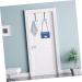 TOPPERFUN 4 Pcs Hangers Hat Hooks Hat Hanger Metal Clothes Rack Organizer Hooks Back Mount Door Hanger 20X11X13.5CMx2pcs Blackx2pcs - Buy Online on GoSupps.com
