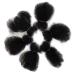 Afro Kinky Bulk Real Hair for Locs & Dreadlocks - 2 Pieces Colorable Natural Black #1B 20.3 cm - Buy Online on GoSupps.com