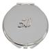 50th Birthday Compact Mirror Handbag Gift With Free Engraving 464