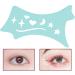 Silicone Eyeliners Tool Helper | Soft Flexible Eyeliners Stencils Contour Eye Liners Guide Reusable Cleaning Cloths for Women Blue - Buy Online on GoSupps.com