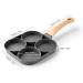 TABKER Pans Four-Hole Frying Pot Non-Stick Egg Breakfast Fried Pan Pancake Stove Pan Saucepan Cooking Utensils Cookware for Kitchen Camping - Buy Online on GoSupps.com