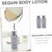 NOLITOY 4 Pcs Face Body Sequins Eyeshadow Lotion Sequins Gel for Body Pink Nail Fashion Flash Chip The Face - Buy Online on GoSupps.com