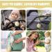 Aolso Dummy Holder Case Silicone Dummy Holder Case Baby Dummy Holder Case Pacifier Holder Case Portable Soother Pods for Baby Baby Pacifier Case for Travel Home (Yellow) - Buy Online on GoSupps.com