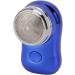 Mini Beard Trimmer Mini Hair Clipper with Stainless Steel Blades Low Noise Pocket Size for Home (Polished Blue) - Buy Online on GoSupps.com