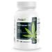 Organic hemp oil capsules 130 capsules - 1000 mg per capsule - 130 halal gelatin 100% natural formula free of additives laboratory tests