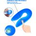 Silicone Plantar Fasciitis Heel Cushion - Instant Pain Relief - Toe Glow - Buy Online on GoSupps.com