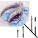 Eyebrow Brush 6 Pcs Professional Spoolie Brush And Angled Brow Brush Eyelash Brush For Eye Makeup Multi-Functional Mini Eyelash Brush 3 Pcs Brown 3 Pcs Black And A Bow Rubber Band - Buy Online on GoSupps.com