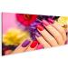  islandburner islandburner High-quality canvas print Manicure covered in nature-inspired nail polish Wall art Poster - Buy Online on GoSupps.com