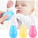 GWAWG 3 PCS Baby Nasal Aspirator Nose Sucker - Mucus Removal for Newborns and Toddlers (Blue Yellow Pink) - Buy Online on GoSupps.com