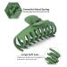 6pcs Big Hair Claw Clips for Women - Strong Hold Nonslip Matte Hair Accessories (6 Colors) - Buy Online on GoSupps.com