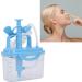 300ml Sinus Rinse Neti Pot Manual Press Nasal Wash for Deep Cleansing with Smoothing Breath Suitable for Home and Travel - Buy Online on GoSupps.com