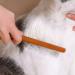 WEZCHUGHAOL 3 PCS Solid Wood Pet Combs Grooming Comb for Cat/Dog/Small Medium Pets Flea Lice Comb with Rounded Stainless Steel Teeth for Cats Dogs Rabbits Massage Removes Tangles and Loose Fur - Buy Online on GoSupps.com