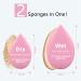 10 PCS Washable Non Latex Makeup Sponge Beauty Blenders - For Liquid, Cream, and Powder - Gift for Women - Buy Online on GoSupps.com