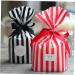 ORFOFE 150pcs Candy Bags Cellophane Treat Bags Storage Bag Christmas Candy Bag Bag Stripe Biscuit Bag - Buy Online on GoSupps.com