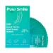 Puur Smile Proffesional Teeth Whitening Strips - 14 Treatments Kit, Peroxide Free, Enamel Safe White Strips, Non-Slip, Dry Strip Technology for Coffee, Wine, Tobacco, and Other Stains (Mint)