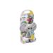Melii Elephant Pacifier Holder - Grey with Pink Ears | Pacifier Storage Solution - Buy Online on GoSupps.com