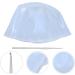 Bonnet de Teinture en Silicone R utilisable 1 Taille Unique lastique avec Crochet pour Salon Coiffure Utilisation Domicile Outil Coiffant Professionnel Couleur Al atoire - Buy Online on GoSupps.com