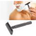 Ankroyu Safety Razor - Double Edge Men's Razor | Vintage Style Manual Razor with Zinc Clear Edge (Black) - Premium Hygiene for International Shipping - Buy Online on GoSupps.com