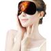 Buy American Football Fire Flames Sleeping Mask - Adjustable Soft Eye Mask for Men Women Boys & Girls | Light-Blocking Blindfold for Comfortable Sleep - Buy Online on GoSupps.com