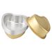 Portable Golden Heart Wax Bean Melting Shell - Reusable Aluminum Film High-Temperature Resistant for Hair Removal - Buy Online on GoSupps.com