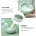 FRCOLOR Cleanser of Makeup Brush Make up Brush Cleaning Mat Face Tools Facial Cleansing Brush Makeup Cleaning Mat Makeup Tool Cleaner Makeup Pallets Facial Tool Washer Silica Gel Portable - Buy Online on GoSupps.com