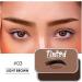 Eyebrow Soap Kit Long Lasting Eyebrow Styling Shaping Wax with Brow Trimmer Brush Brown eyebrow shaping wax - Buy Online on GoSupps.com