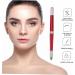 SKISUNO Manual Eyebrow Pen Eyebrow Supply Professional Microblading Embroidered Alloy Makeup Pen Make Pencil Manual Permanent 14.2x0.9cm Red - Buy Online on GoSupps.com