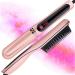 Hair Straightener Comb | Ceramic Tourmaline Ionic Flat Iron Hair Straightener | Straightens & Curls SM LITERS BEAUTY Beard Straightening Comb Hair Straightening Brush