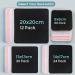 CONLI 60 Pack Microfiber Cleaning Cloths for Eyeglasses - Lint-Free Suede Lens Cleaners 8x8cm | Luxury Glasses Care - Buy Online on GoSupps.com