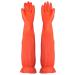 SEPTAM Cleaning Gloves Super Long Waterproof Rubber Gloves Dishes Latex Gloves Rubber Gloves