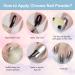 Nail Art Powder Set - 6 Colors Chrome Glitter & Pigment Powder for Stunning Nails - Buy Online on GoSupps.com