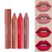 Moisturizing Matte Lipstick | 12 Longwear Colors | Water Resistant Velvet Crayon | Up to 8Hrs | Natural Finish | International Shipping - Buy Online on GoSupps.com