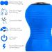 Professional Vibrating Peanut Massage Ball for Deep Tissue Trigger Point Therapy - Cordless Handheld Massager with 4 Intensity Levels - Dual Lacrosse Ball Vibration for Myofascial Release (Blue) - Buy Online on GoSupps.com