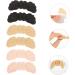 FRCOLOR 9 Pairs Anti-Slip Heel Pads for Women - Self-Adhesive Cushion Inserts for High Heels - Foot Care Heel Wear Stickers in Assorted Colors - Buy Online on GoSupps.com