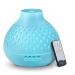 SPLITSKY 400ML Essential Oil Diffuser with Remote Control Cool Mist Air Aromatherapy Humidifier 10 Hours Quiet Scent Diffuser 14 LED Colors Timer for Room Bedroom and Office Blue