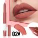 BingBrush 3 Colors Crayon Matte Longwear Lipstick Pack Set - Moisturizing Lipliner with Sharpener - Ultimate Lip Crayon for Makeup - Waterproof Velvet Lipgloss and Stain - (01 Pink Beige) - Nourishing Formula - Buy Online on GoSupps.com