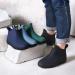 Fereshte Men's Ankle Rain Boots - Waterproof PVC Short Rubber Garden Boots (Size 10.5, Black) - Buy Online on GoSupps.com