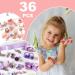 Ingjia 36 Pcs Baby Girl Hair Clips - Cute Elastic Hair Ties & Loops for Stylish Hair Accessories - Buy Online on GoSupps.com