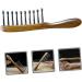 Ipetboom Scalp Massage Comb Wooden Pick Anti-static Head Massage Comb Hair Pick Root Comb Scalp Comb Wooden Hair Comb Wooden Massage Comb Comfortable Massage Comb Wide Comb for Curly Hair - Buy Online on GoSupps.com