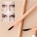 Waterproof Wooden Eyebrow Pencil with Trimmer & Sharpening Tool - Dark Curry - Buy Online on GoSupps.com