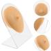 Solustre 2 STK Simulated Human Nipple Body Model Earring Display - 3D Jewelry Stand for Exhibitions | Food Quality 8x6cm Beige - Ideal for Classrooms & Displays - Buy Online on GoSupps.com