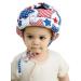 Baby Safety Helmet Soft Comfortable Baby Safety Protective Cap Adjustable Size Infant Head Protective Hat for Baby from 6 Months - 6 Years Old to Learn to Crawl Walk Run & Play (Colorful Stars)