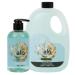 ALO FRUITS & PASSION Ocean Flower Hand Soap Set 8.4 fl oz Bottle and 33.8 fl oz Refill Made in Canada