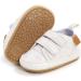 MK MATT KEELY Baby Girl First Walking Shoes | Anti-Slip Soft PU Leather Sneakers 12-18 Months | White Heart Design - Buy Online on GoSupps.com