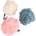 NOLITOY 6 Pcs Natural Bath Sponge Set - Body Scrubber Loofa and Shower Pouf for Men - Eco-Friendly Sponges for a Luxurious Clean Experience - Buy Online on GoSupps.com