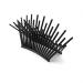 Buy 2pcs Zigzag Comb 11.5x7cm - Rich Black Made in Germany | WeLoveBeads - Perfect for Hair Styling - Buy Online on GoSupps.com